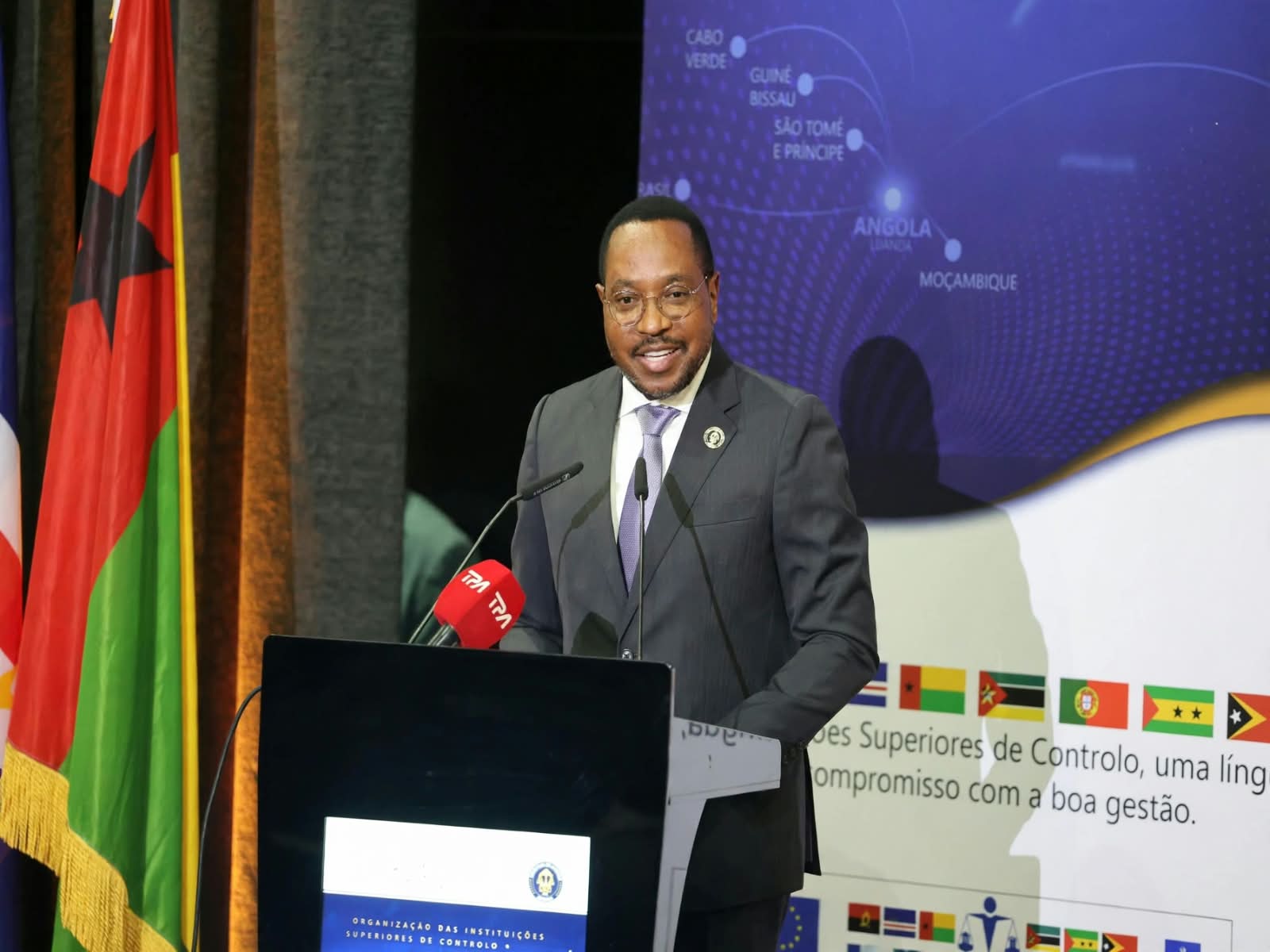 Presidente do Tribunal de Contas de Angola defende modernização do controlo público e reforço da transparência na CPLP